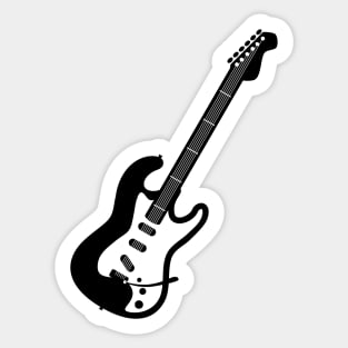 Electric Guitar Sticker